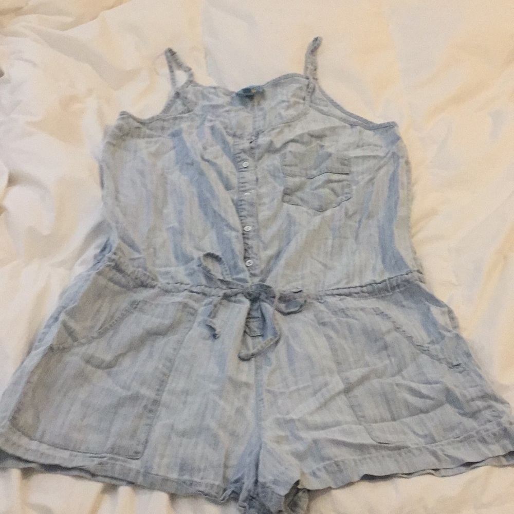 C&C Denim Romper